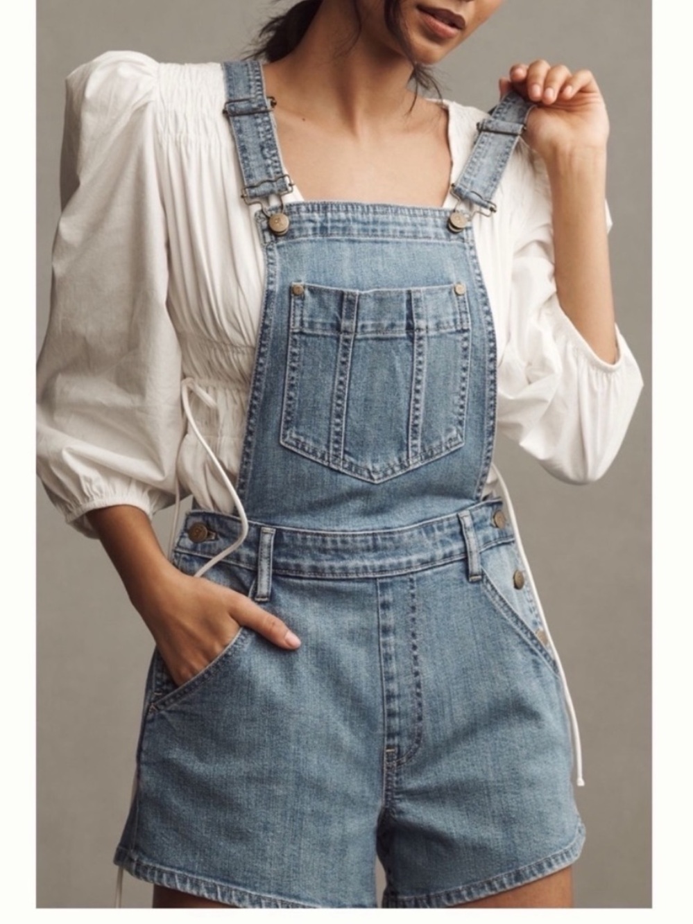 NWT Anthropologie Pilcro Denim Overalls, size 10